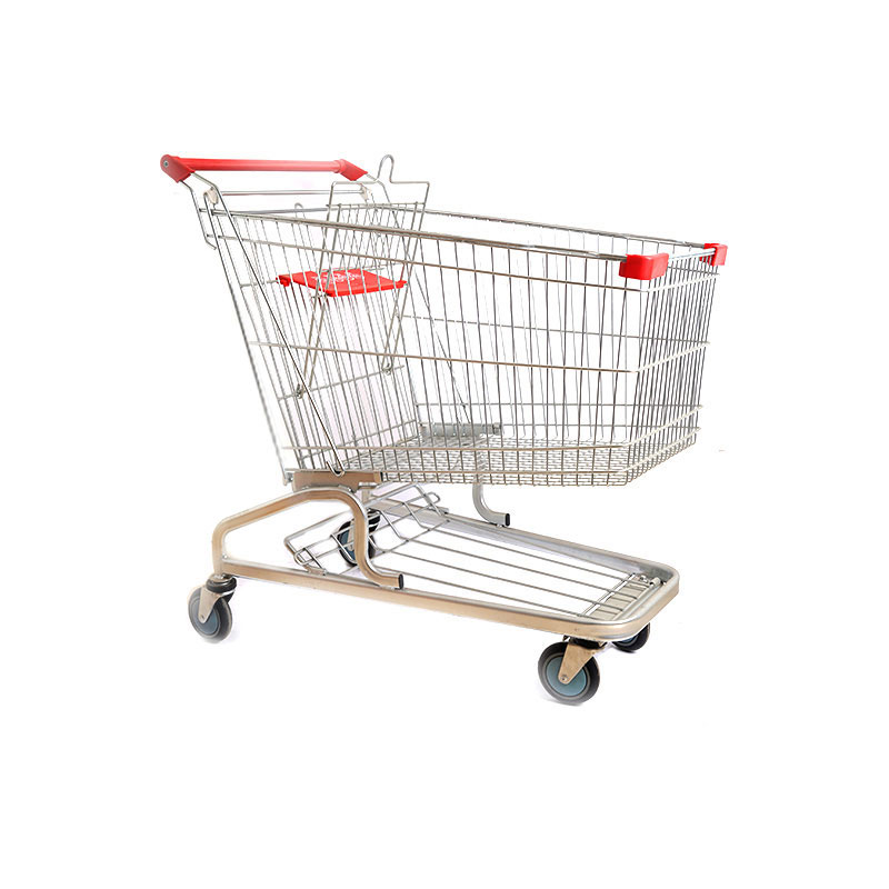Carrello spesa pieghevole in alluminio durevole per supermercato