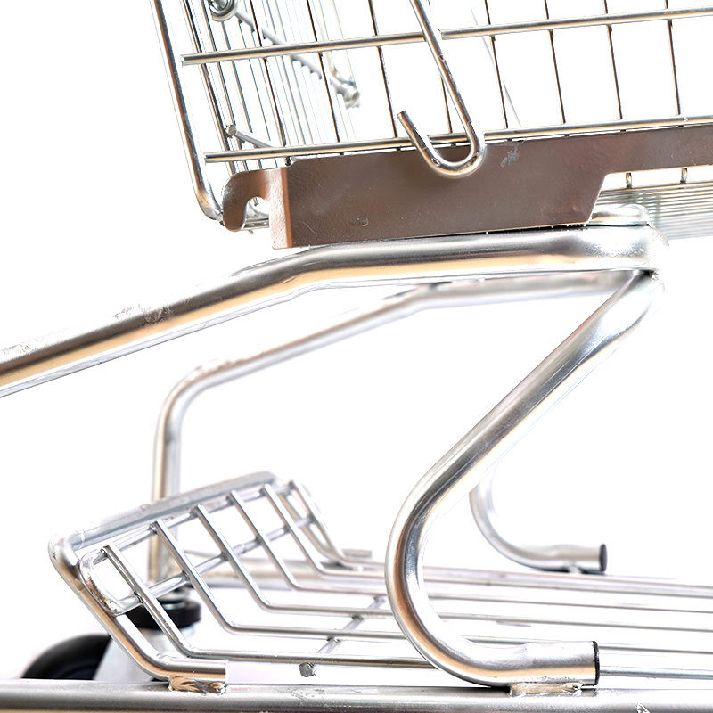 Carrello spesa pieghevole in alluminio durevole per supermercato