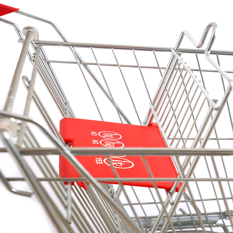 Carrello pieghevole durevole del supermercato