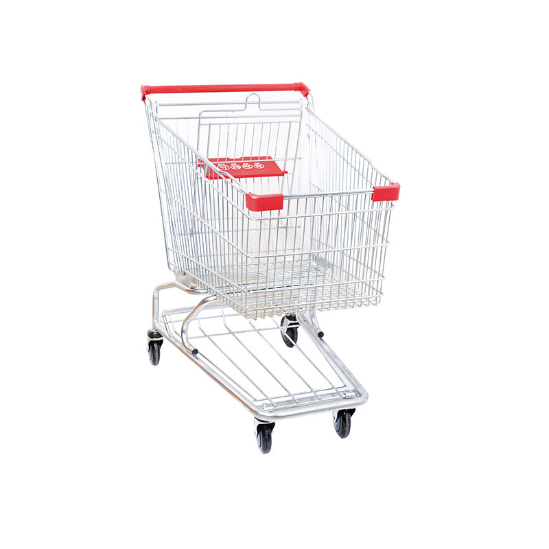 Carrello della spesa pieghevole in alluminio resistente