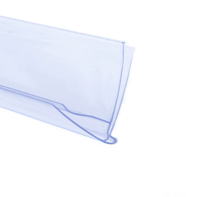 XC-LB-1 Striscia di etichette in plastica in pvc per scaffali di supermercati
