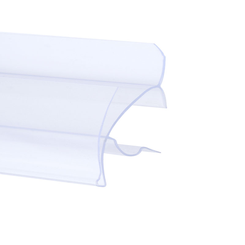 XC-LB-7 Striscia per etichette in plastica per mensole in plastica di facile installazione