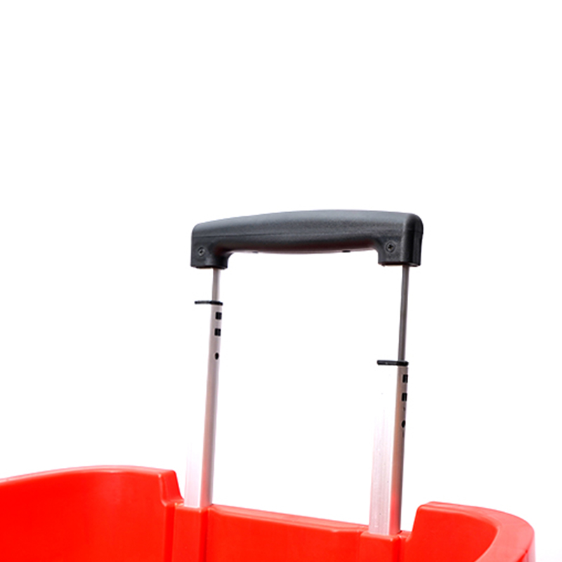 Carrello spesa in plastica ecologica per supermercato
