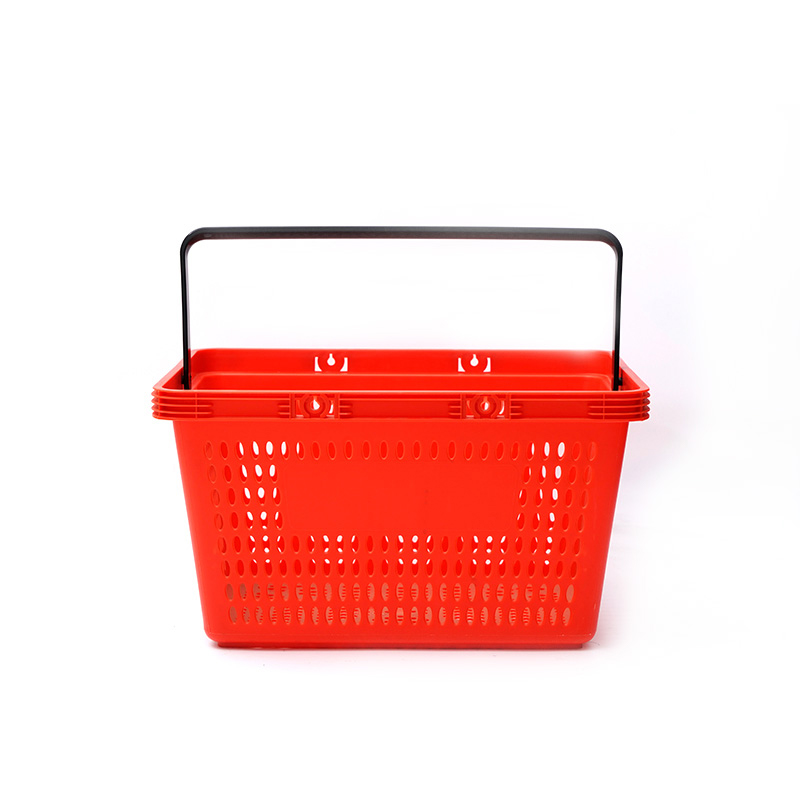 Supporto per cestino della spesa in plastica da 28 litri