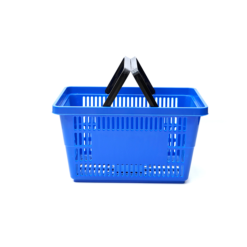 Cestini della spesa pieghevoli in plastica colorati