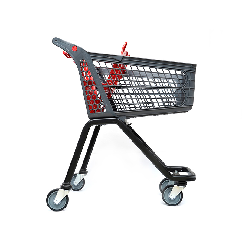 XC-PST-1. Carrello della spesa in plastica + spesa del supermercato facile da usare specifiche fisse di colore personalizzato in plastica